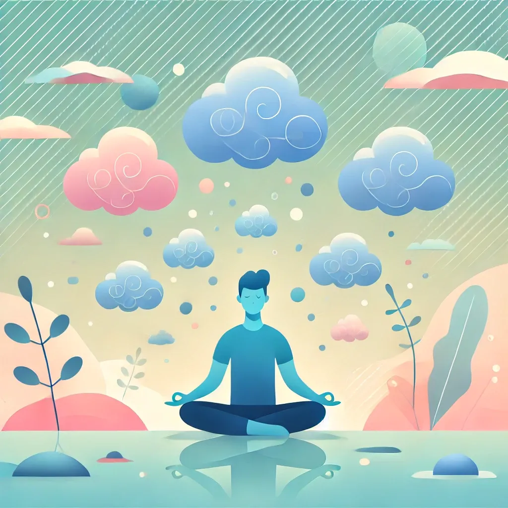 Gedachten kalmeren meditatie